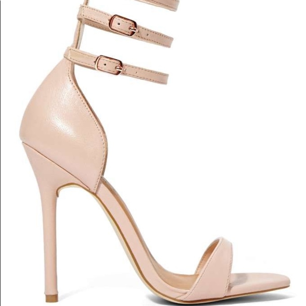 Shoe Cult by Nasty Gal Privileged Strappy Heel